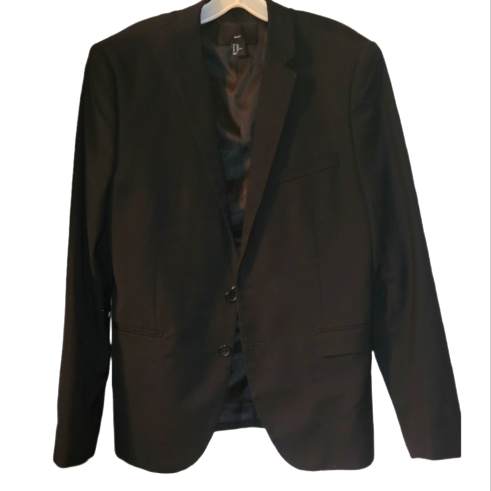 MENS BLACK BLAZER SIZE 42R
